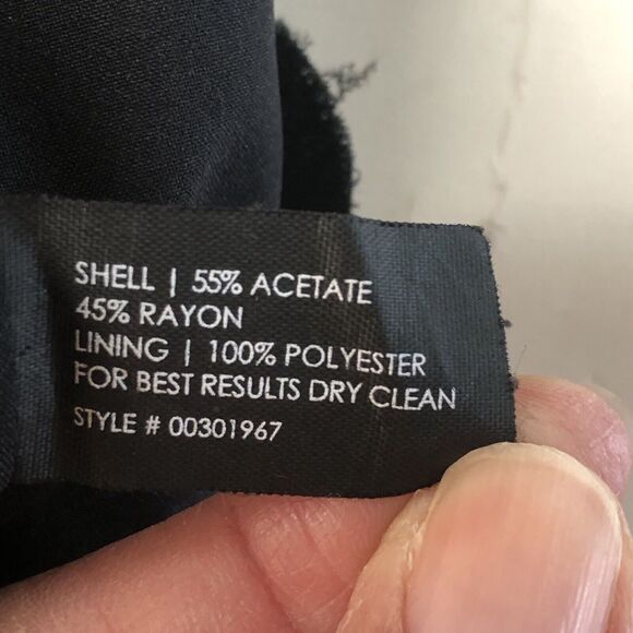 Club Monaco Women’s Black Scalloped Alea Skirt Size 10 - Picture 12 of 13